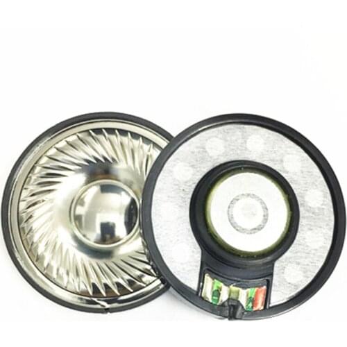 50MM titanium film high-resolution monitor HIFI fever DIY headphone speaker 2PCS