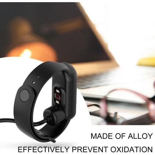 50cm USB Charger Cable Magnetic Fast Charging TPE Silicone Smartwatch Charger Cable for Xiaomi Mi Band 6/5 Smart Accessories