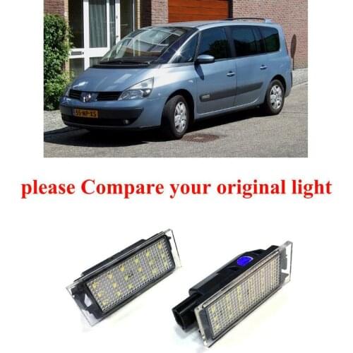 Car Accessories Special Car License Plate Lamp For Renault Espace IV automotive goods car products