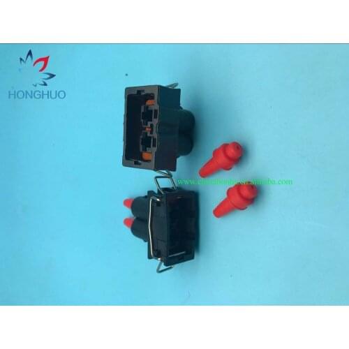 Freeshipping 100sets 2 Pin/Way Auto Waterproof Electrical Sound Horn Female Connector for Molex 357 951 772