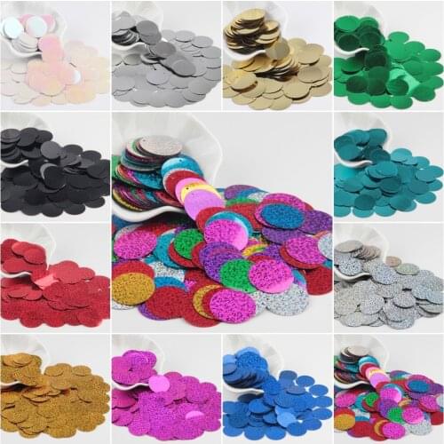 Sequins 30mm Large Sequin Pvc Round Loose Sequins Sewing Craft Diy Scrapbook Handmade Project Garment Pendant Accessories 10g