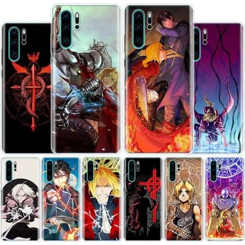 Fullmetal Alchemist Anime Cover Phone Case For Huawei Honor 10 9 20 Lite 9X 8X 8S 8A 7X 7A Pro Y5 Y6 Y7 Y9 2019 Y9S 10i20i V20 V