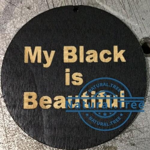 2020 Black Is Beautiful Wooden Earrings