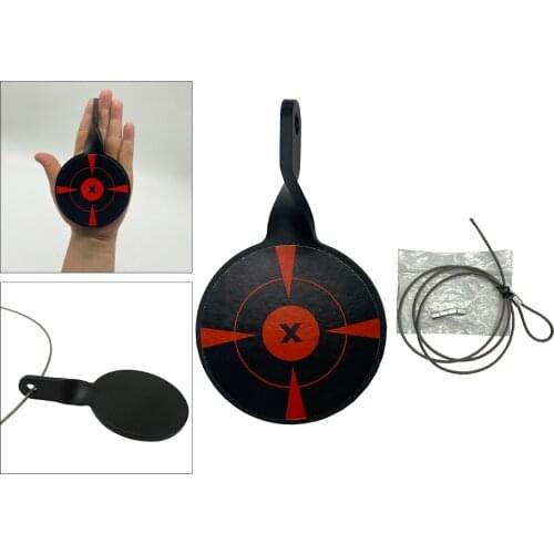 Dia 8cm Shooting Target Stainless Steel Target Hunting Catapult Paintball Archery Bow Training Target