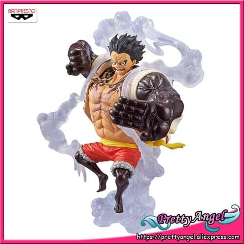 PrettyAngel - Genuine Banpresto KING OF ARTIST ONE PIECE Gear Fourth Monkey.D.Luffy Collection Figure