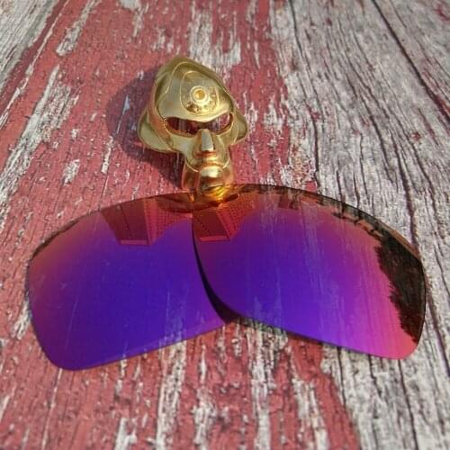 Glintbay 100% Precise-Fit Polarized Replacement Lenses for Oakley Dispatch 1 Sunglass - Midnight Sun Mirror
