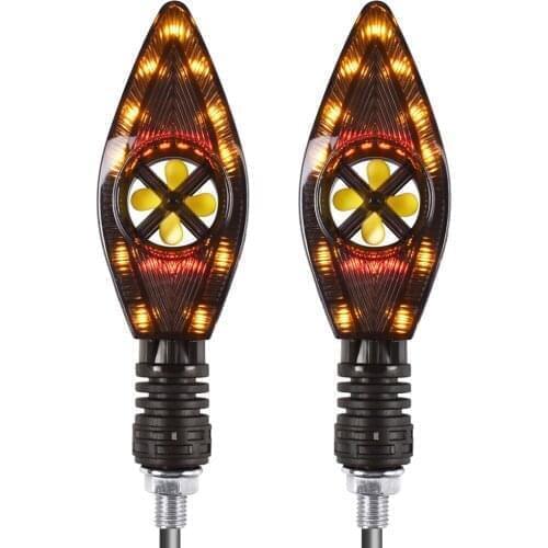 For YAMAHA vmax 1200 1700 v max tenere 700 xtz700 xjr1300 Motorcycle Indicators Flowing Turn Signal Lights Built-in Flash Relay