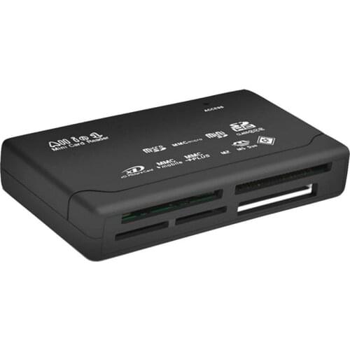 1PC All In One Card Reader USB 2.0 SD Card Reader Adapter Support TF CF SD Mini SD SDHC MMC MS XD