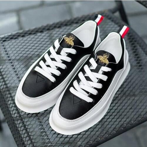 NEW Fashion Celebrity Stars Men Casual Shoes Lace-up Kanye Vulcanize Shoes Zipper Spring Autumn Black Platform Sneakers A86