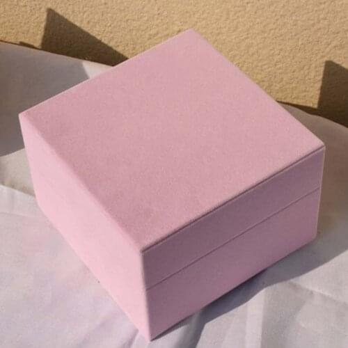 Square Candy Gift Box Velvet Bouquet Flower box Handmade DIY Favor And Gift Package Home Christmas Party Wedding Decoration