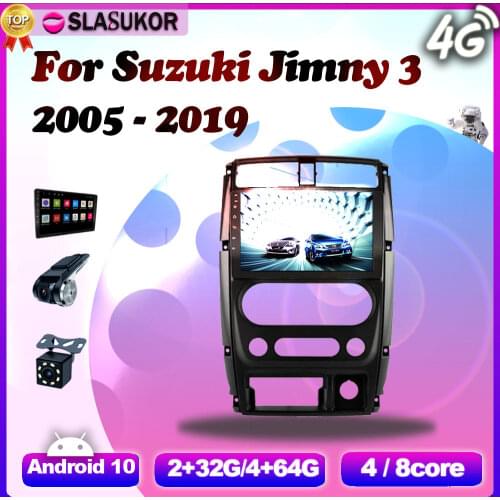 Android Multimedia For Suzuki Jimny 3 2005 2006 - 2012 2013-2014 2015 2016 2017 2018 2019 Car Radio Navigation Player GPS DVD