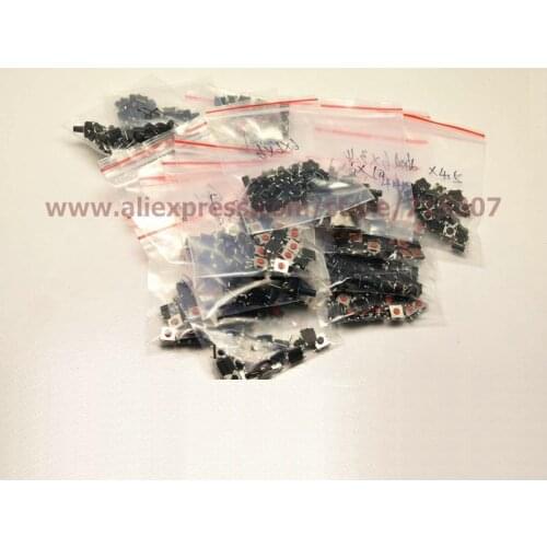 PHISCALE 6*6 Tact Switch Kit smd commonly used 19 x 20pcs= 380pcs