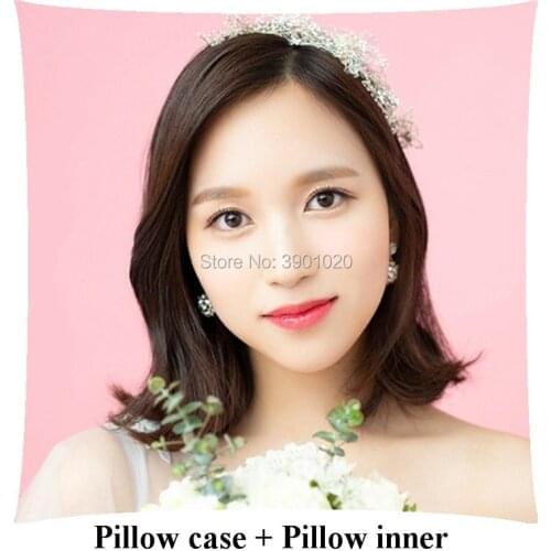 New Sana Mina square Pillow home custom girlfriend woman pillow