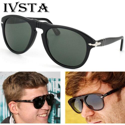 IVSTA Polarized Sunglasses Men Pilot Glasses Trendy Driving Mission Impossible4 Tom Cruise James Bond Luxury Brand Designer Hot