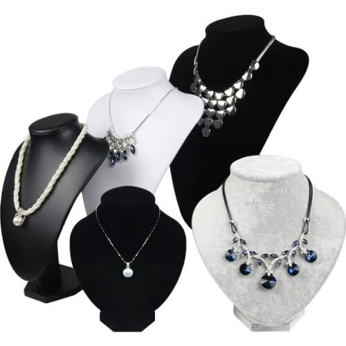 Necklace Display Stand Holder Jewellry Mannequin Bust For Necklace Pendant Window Display Jewelry display Necklace Stand