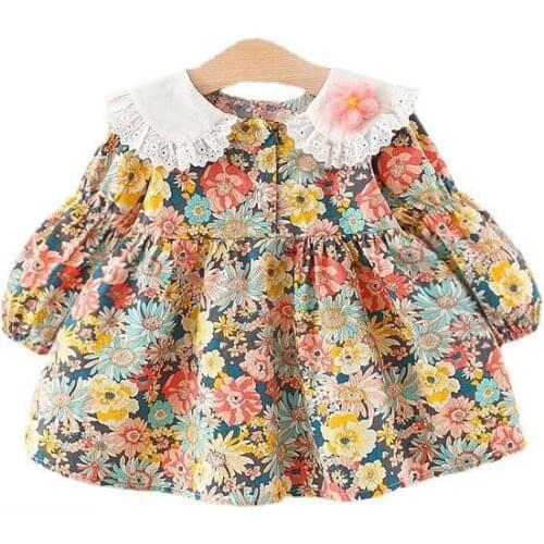 Baby Girls Dress Newborn Princess Dress for Girls Birthday Dress Flowers Costume Infant Dresses