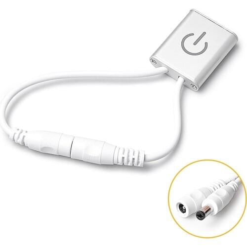 6A 1Channel DC12V 24V Led Touch Dimmer Switch ON/OFF Brightness Controller For Single Color Strip Light