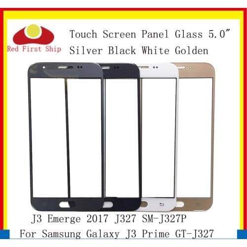 10Pcs/lot Touch Screen For Samsung Galaxy J3 Prime J3 Emerge 2017 J327 SM-J327P Touch Panel Front Outer Glass J3 Prime LCD Glass