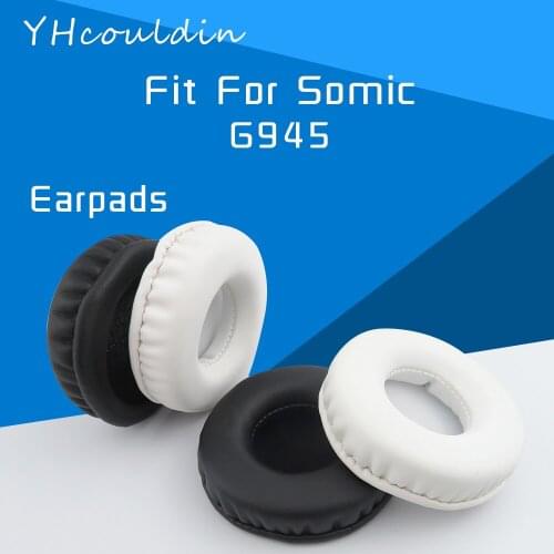 YHcouldin Earpads For Somic G945 Headphone Accessaries Replacement Wrinkled Leather