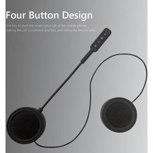 Waterproof Hands Free Bluetooth 4.1 Headset Motorcycle Helmet Headset Speakers for Motorcycle Helmet Intercom