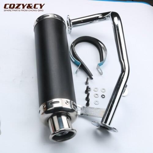 Scooter High Quality Exhaust Hose Kit for GY6 50cc 80cc 100cc 139QMA1P39QMB 4 Stroke 6 colors available