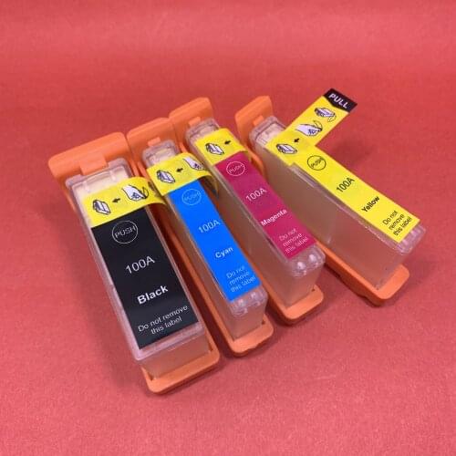 YOTAT For Lexmark 100 100XL 105 108 Refillable ink Cartridge LM100A for Lexmark S305 S408 S605 PRO205 PRO708 PRO808 905 908