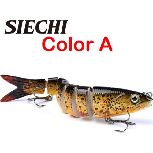 1pc Fishing Lure 13.28cm 19g isca artificial hard bait 3D Eyes 2 Hook floating wobblers Minnow Crankbait pesca tackle