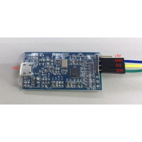 15W Wireless Charging P9242 P9221 Burning Tool USB to I2C Module FT4222