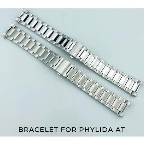 Stainless steel bracelet for PHYLIDA AQUA-TERRA watches