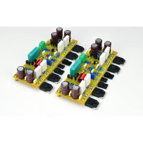 Hifi Classic Symasym5-3 Discrete 2 Channels Power Amplifier board / Kit / Pcb ON NJW0302/0281