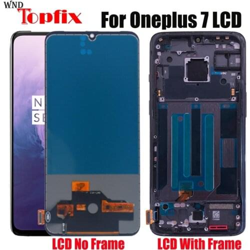 TFT Quality LCD For Oneplus 7 LCD Display + Touch Screen Assembly For One plus 7 LCD Repair Parts