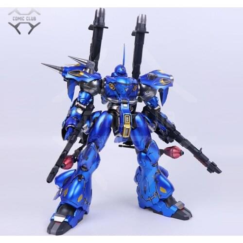 COMIC CLUB IN-STOCK 1/72 moshow poison toys Kampfer gundam MS 18E metal build contains led light eye alloy figure toy