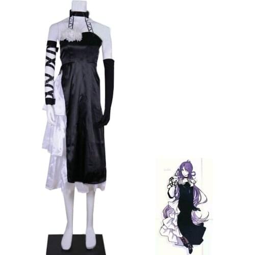 DIABOLIK LOVERS Cordelia Cosplay Black Dress Costume Custom Made Outfit