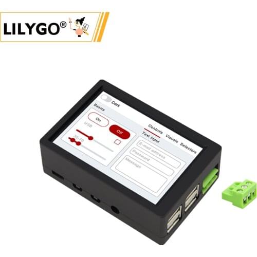 LILYGO® LILY Pi ESP32 WIFI Bluetooth 3.5 inch capacitive touch screen 5V relay USB expansion port for Arduino