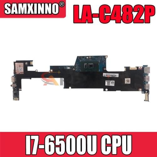 FOR HP ENVY 13-d036tu laptop motherboard LA-C482P I7-6500U 829286-601 829286-001 829286-501 833507-001