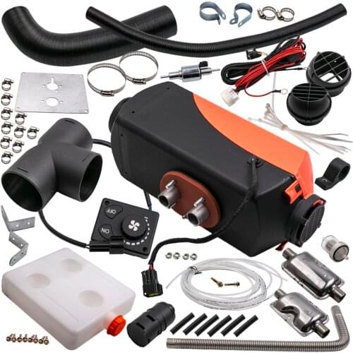 5000W Air diesel Heater Knob Switch 5KW 12V For Trucks Motor-Homes Boats Bus Motorhomes Campervans Car