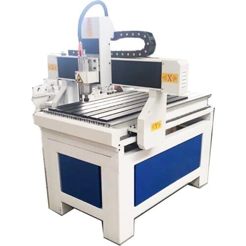 JIN ZHI YIN 3 Axis 1.5kw TS6090/9060 Woodworking engraving Machine with Round rail CNC Router Machine