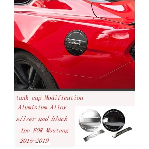 Metal Alloy Car Modification Styling Fuel Tank Cap Exterior Accessories for Ford Mustang 2015 2016 2017 2018 2019