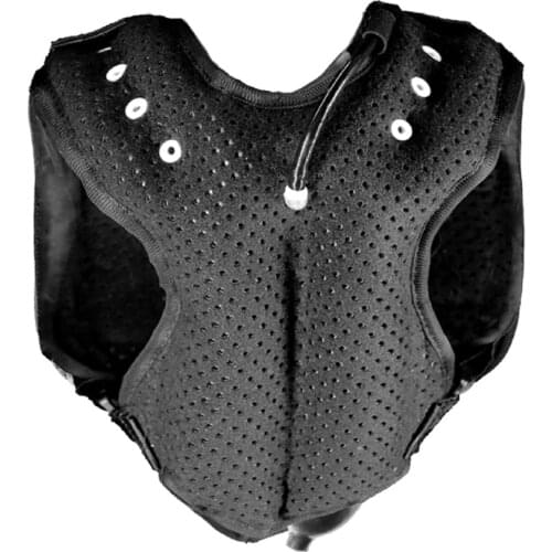 Y1UF Men Women Back Shoulder Inflatable Correction Belt with Inflator Pump Adjustable Hunchback Sitting Posture Corrector