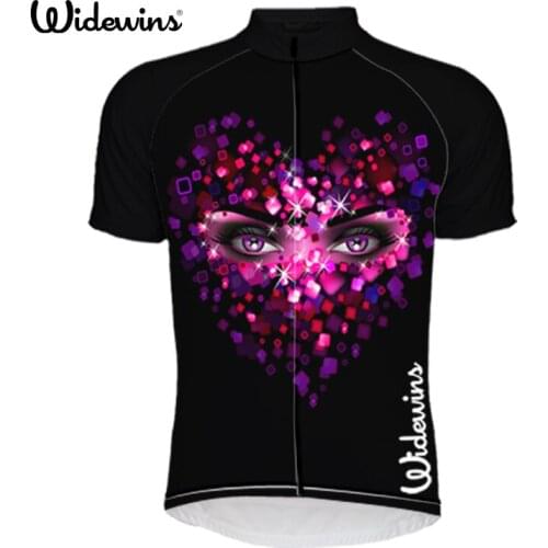 2020 New Woman eyes clear women Cycling jersey black tops/short sleeve bike clothing summer style 5717