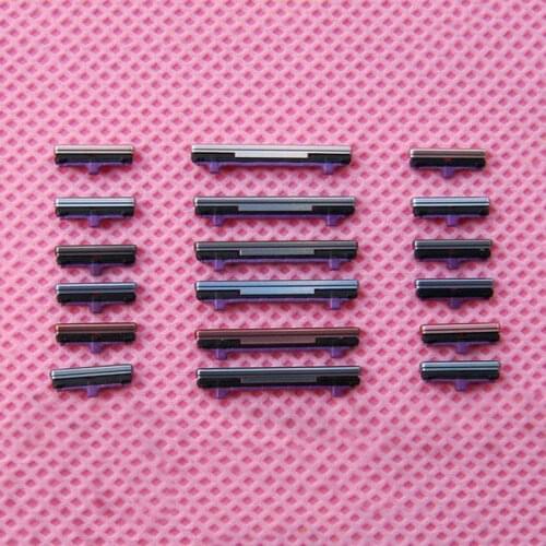 New For Samsung Galaxy S10 G973 G973F S10+ S10 Plus G975 G975F Volume Button + Power On / Off Side Key Button Replacement Parts