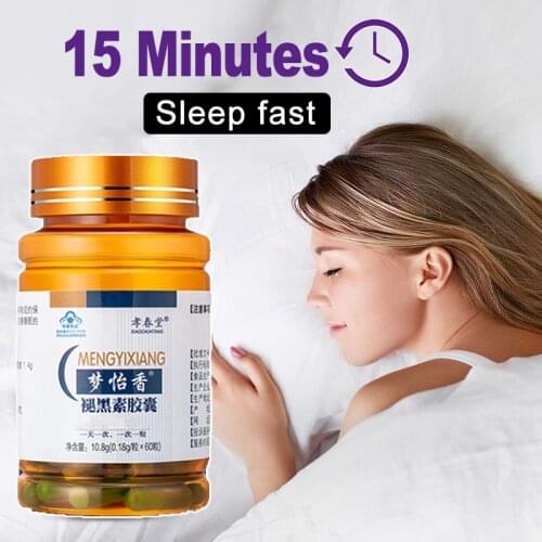 Sleeping Pills Strength Melatonin for Sleep Improve Night Time Fast Dissolve Dietary Supplement Promotes Relaxation Melatonina