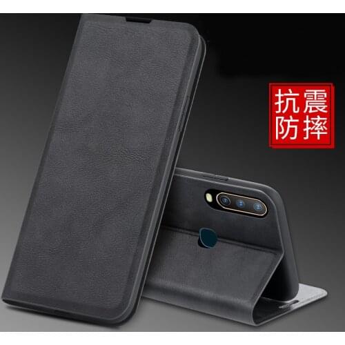 Luxury Leather Case For Vivo IQOO U3 Y19 2019 Y5S Z5X Z5 U20 Y52S X60 Pro Y31S Flip Auto Magnetic Closed Stand Cover Book Bag