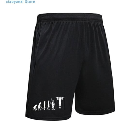 Calisthenics shorts Evolution Calisthenics men sports pants Cute Male runnnig shorts Graphic Beach short pants