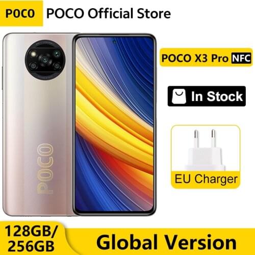 Global Version POCO X3 Pro 8GB 256GB Snapdragon 860 Smartphone 6.67” 120Hz DotDisplay NFC 5160mAh 33W Charge Quad AI Camera