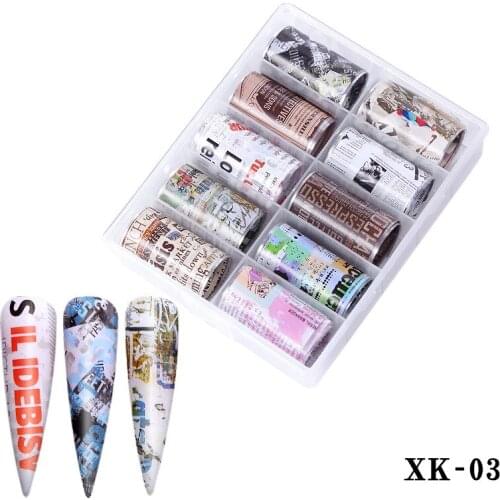 Nail Art Decorations Star Paper Nail Sticker For Manicure Nail Beauty Stickers