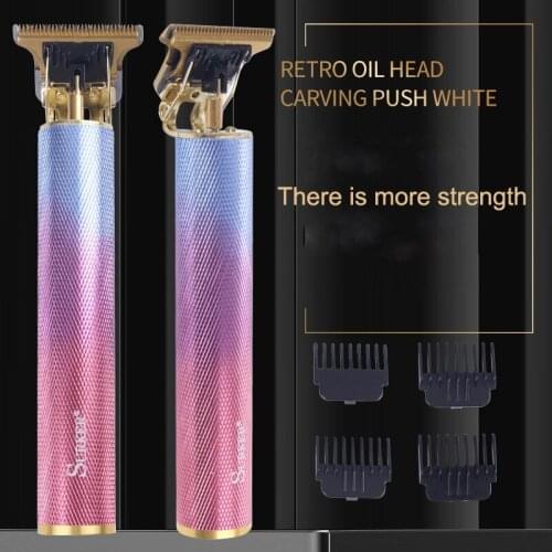 Vintage t9 Trimmer for Men Barber Razor Beard Trimmer Professional Hair Cutting Machines Oneblade Haircut Electric ShaverClipper