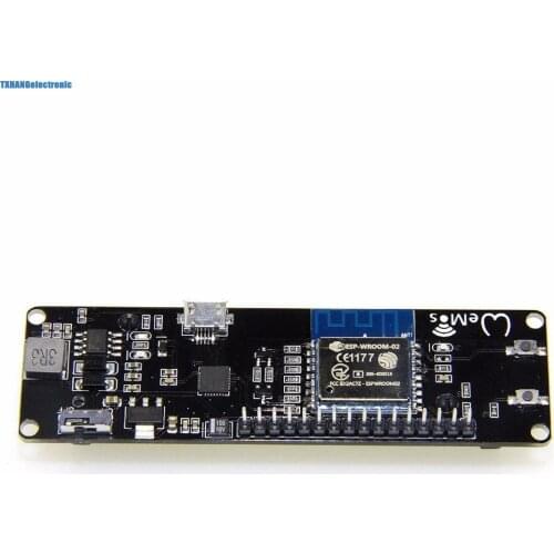 WeMos D1 ESP-Wroom-02 ESP8266 Nodemcu WiFi Module With 18650 Battery Charging diy electronics
