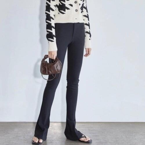 Женские брюки клеш YAMY China At AliExpress