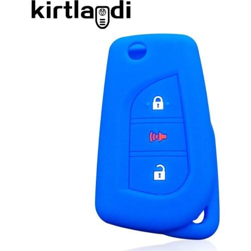 Remote Control Fob Key Cover Protection for Toyota COROLLA Verso Prado 120 Fortuner II RAV4 Yaris Vitz Car Key Case Holder Shell